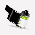 Vector Roll of Camera Film Royalty Free Stock Photo
