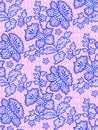 Vector Romantic Floral Lace Seamless Pattern Royalty Free Stock Photo