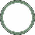 Vector round Indian patterns. National circle ornaments, borders, frames. Royalty Free Stock Photo