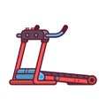 Running Treadmill Icon