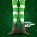 Vector saint patrick day background Royalty Free Stock Photo