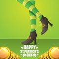 Vector saint patrick day background Royalty Free Stock Photo