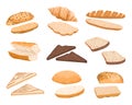 Vector sandwiches illustration