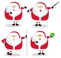 Vector Santas