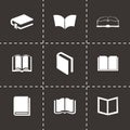 Vector schoolbook icons set