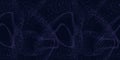 Vector Seamelss Abstract Background Template, Blue Color, Technology Concept. Royalty Free Stock Photo