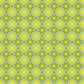 Vector Seamles Geometric Green Pattern