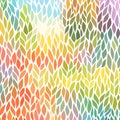 Vector seamless abstract hand-drawn pattern