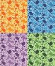 Vector seamless abstract pattern