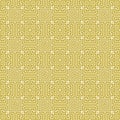 Vector seamless antique traditional geometric greek gold pattern 8