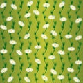 Vector seamless background with camomile