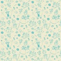 Vector seamless background. Seamless pattern.