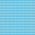 Vector Seamless Bavarian Flag Pattern. Oktoberfest Background. Traditional Texture of Bavaria.