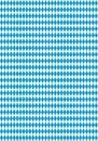 Vector Seamless Bavarian Flag Pattern. Vertical Oktoberfest Background. Royalty Free Stock Photo