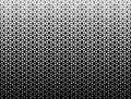 Vector Seamless Black and White Hexagon Triangle Split Lines Halftone Gradient Pattern Royalty Free Stock Photo