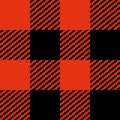 Vector seamless check pattern background. Tartan plaid lumberjack.