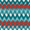 Vector seamless Chevron Pattern. Fashion zigzag in Royalty Free Stock Photo