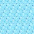Vector seamless Christmas and new year pattern