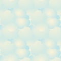 Vector seamless clouds background, abstract pattern Royalty Free Stock Photo