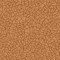 Vector seamless cracked texture