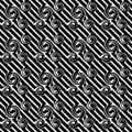 Vector seamless curve lines black and white. abstract background wallpaper. vector illustration.