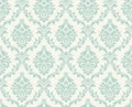 Vector seamless damask pattern