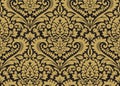 Vector seamless damask pattern