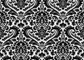 Vector seamless damask pattern Royalty Free Stock Photo