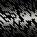 Vector Seamless Dash Diagonal Parallel Line Halfton Pattern