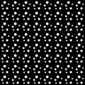 Vector seamless dots abstract pattern black and white. abstract background wallpaper. vector illustration. Royalty Free Stock Photo