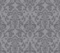 Vector. Seamless elegant damask pattern.