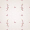 Vector seamless floral pattern in Eastern style. Royalty Free Stock Photo