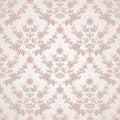 Vector seamless floral pattern in Eastern style. Royalty Free Stock Photo