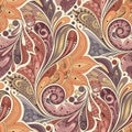 Vector Seamless Floral Pattern