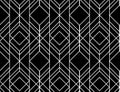 Vector seamless geometric pattern