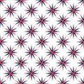 Vector seamless geometric pattern in the form of stars Royalty Free Stock Photo