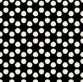 Vector Seamless Hexagonal Circle Rounded Pattern
