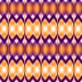 Vector seamless ikat ethnic pattern