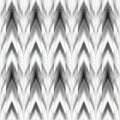 Vector seamless ikat ethnic pattern