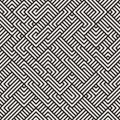 Vector Seamless Irregular Maze Geometric Pattern