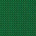 Vector seamless knitted wool pattern