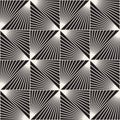 Vector seamless lattice pattern. Modern stylish texture with monochrome trellis. Repeating geometric grid. Simple design backgroun Royalty Free Stock Photo