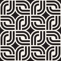 Vector seamless lattice pattern. Modern stylish texture with monochrome trellis. Repeating geometric grid. Simple design Royalty Free Stock Photo