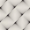 Vector seamless lattice pattern. Modern stylish texture with monochrome trellis. Repeating geometric grid.