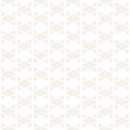 Vector seamless subtle lattice pattern. Modern stylish texture with monochrome trellis. Repeating geometric grid. Simple design ba Royalty Free Stock Photo