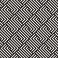 Vector seamless lines mosaic pattern. Modern stylish abstract texture. Repeating geometric tiles