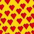 Vector Seamless Love Pattern Royalty Free Stock Photo