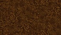 Seamless Vector Mechanical Pattern Texture. Isolated. Steampunk. Metallic. Bronze,Copper