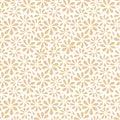 Vector seamless natural pattern. Brown floral print. Children's background Royalty Free Stock Photo