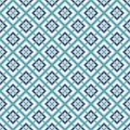 Vector seamless ornamental geometric pattern - color tile texture. Creative endless background Royalty Free Stock Photo